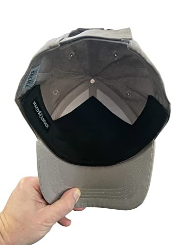 HatDefender Schweißfutter für Mützen, waschbar, wiederverwendbar, wasserdicht, Schutz vor Geruchsflecken (schwarz), patentiert, Schwarz, Einheitsgröße von HatDefender