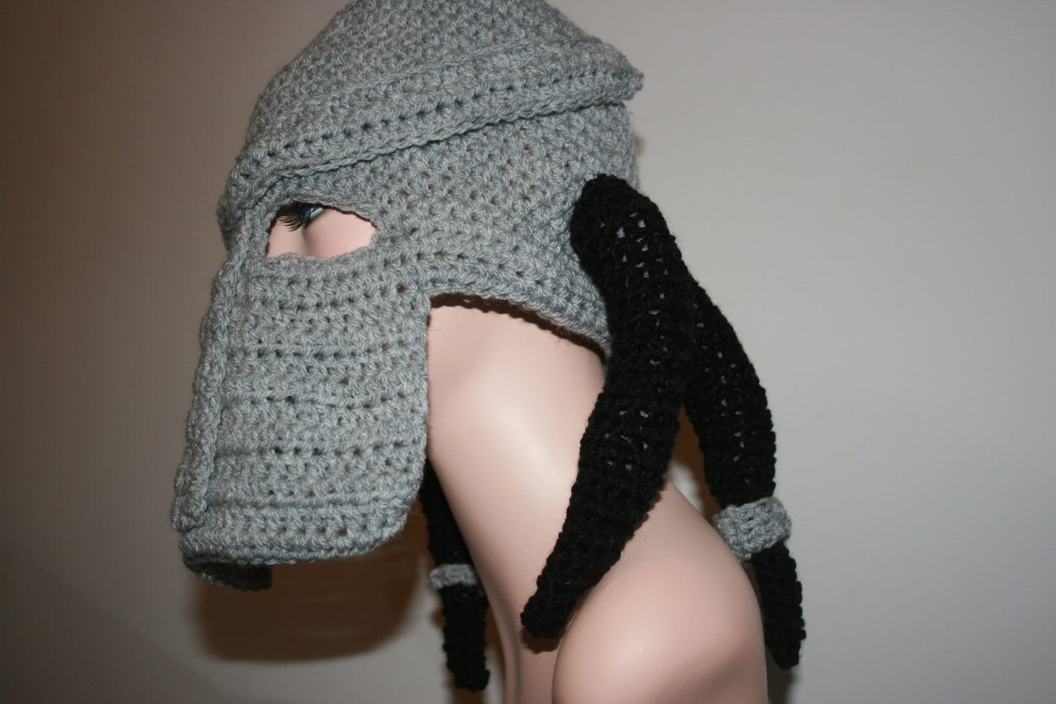 Raubtier Helm "Inspiriert' Häkelmütze. Inspiriert Vom Film "Predator'. Gruselige Alien Monster. Alle Größen Verfügbar. Grau. Halloween Raubtier Helm "Inspiriert' Häkelmütze. Inspiriert Vom Film "Predator'. Gruselige Alien Monster. Alle Größen Verfügbar. Grau. Halloween von HatHut