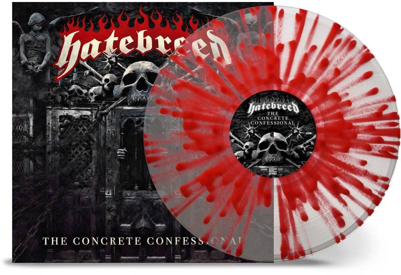 Hatebreed The concrete confessional LP multicolor Hatebreed The concrete confessional LP multicolor von Hatebreed