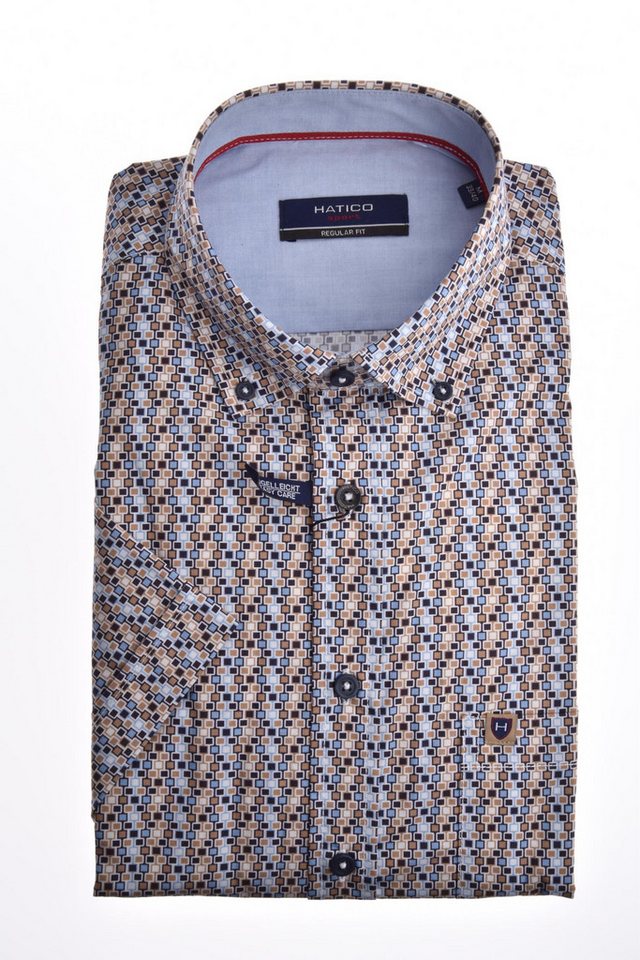 Hatico Kurzarmhemd HATICO- Sport Hemd regular fit Hal von Hatico