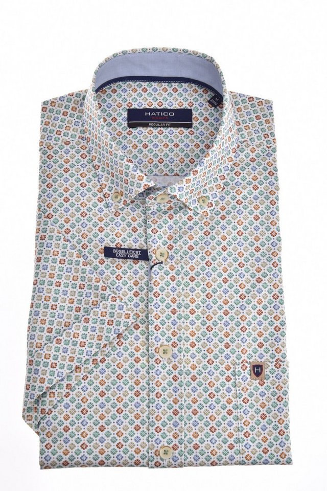 Hatico Kurzarmhemd HATICO- Sport Hemd regular fit Hal von Hatico