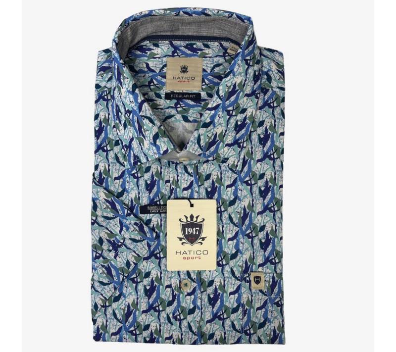 Hatico Kurzarmhemd – Hemd kurzarm – Regular Fit – Casual Hemd von Hatico
