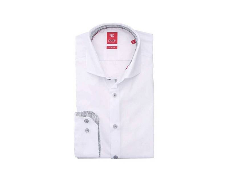 Hatico Langarmhemd weiÃŸ regular fit (1-tlg) von Hatico