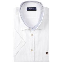 Hatico Leichtes Kurzarmhemd mit Leinen, Regular Fit von Hatico