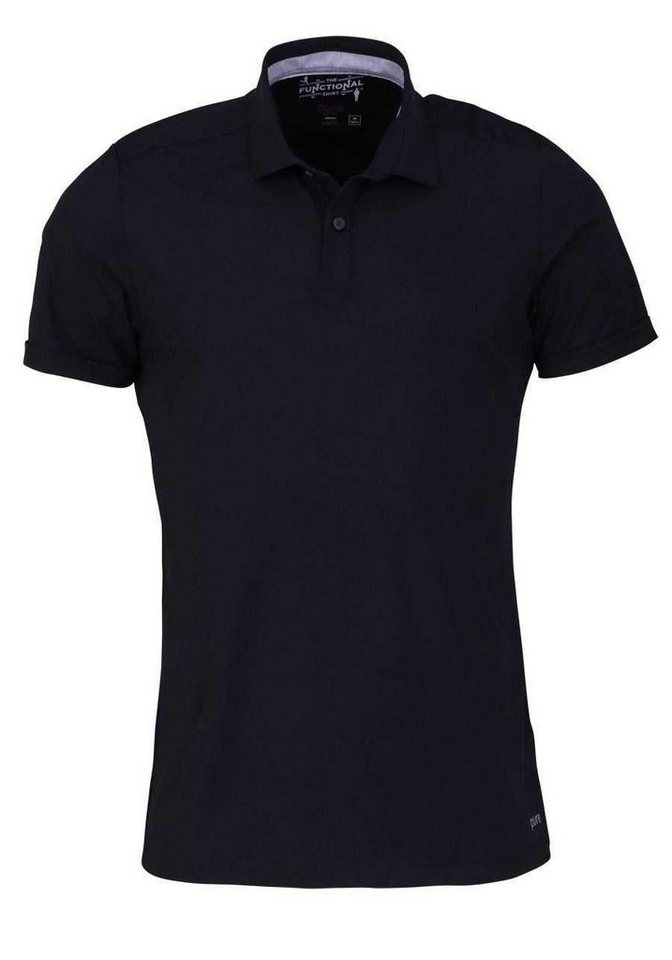 Hatico Poloshirt schwarz regular fit (1-tlg) von Hatico