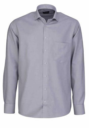 Hatico Regular Fit Hemd Langarm Haifischkragen Struktur grau Größe 40 Hatico Regular Fit Hemd Langarm Haifischkragen Struktur grau Größe 40 von Hatico
