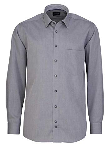 Hatico Regular Fit Hemd Langarm New Kent Kragen Chambray grau Größe 40 Hatico Regular Fit Hemd Langarm New Kent Kragen Chambray grau Größe 40 von Hatico