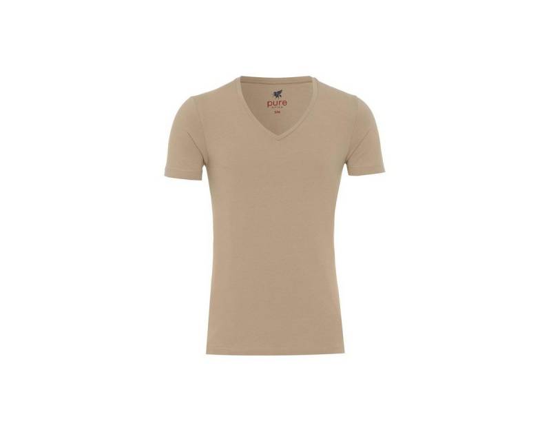 Hatico Rundhalsshirt Kurzarm Unterhemd ’für Herren in unifarben’ (1-tlg., keine Angabe) von Hatico