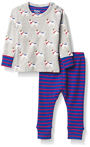Hatley Baby-Jungen Organic Cotton Pyjama Sets Pyjamaset, Süße Welpen, 3-6 Monate von Hatley