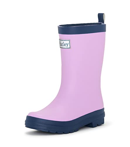 Hatley Classic Wellington Gummistiefel Rain Boot, Purple, 30 EU von Hatley