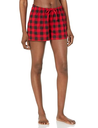 Hatley Damen Classic Pajama Boxers Pyjamaunterteil, Buffalo Plaid, L EU von Hatley