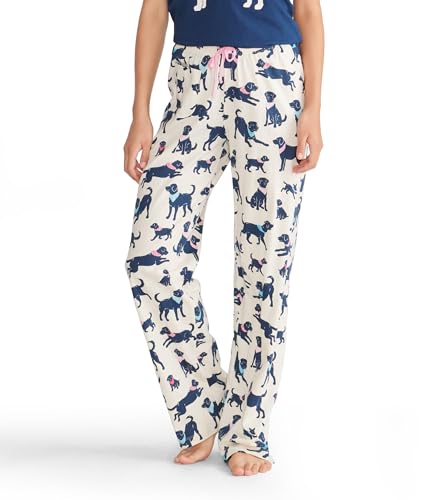 Hatley Damen Jersey Pajama Pants Pyjamaunterteil, Bandana-Labs, X-Small von Hatley