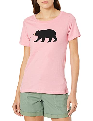 Hatley Damen-Pyjama-T-Shirt, Pink (Pink 650), X-Small von Little Blue House