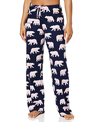 Little Blue House Damen Pyjamahose, Mama Bear Jersey, 48 von Little Blue House