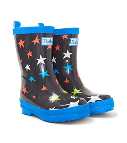 Hatley Jungen Mädchen Printed Wellington Gummistiefel Rain Boot, Ombre Stars, 21 EU von Hatley