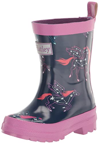 Hatley Jungen Mädchen Printed Wellington Gummistiefel Rain Boot, Pegasus Constellations, 21 EU von Hatley