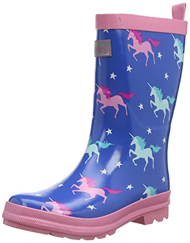 Hatley Jungen Mädchen Rain Boots Gummistiefel, Twinkle Unicorns, 22 EU von Hatley