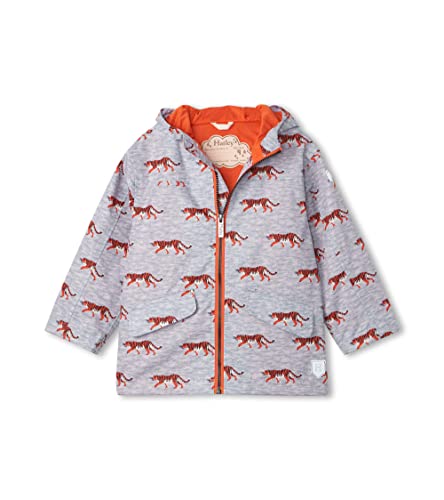 Hatley Jungen Mikrofaser-Regenjacke, Roaming Tigers, 4 Jahre von Hatley