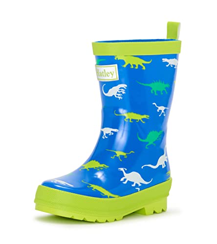 Hatley Printed Rain Boot, Blue, 24 EU von Hatley