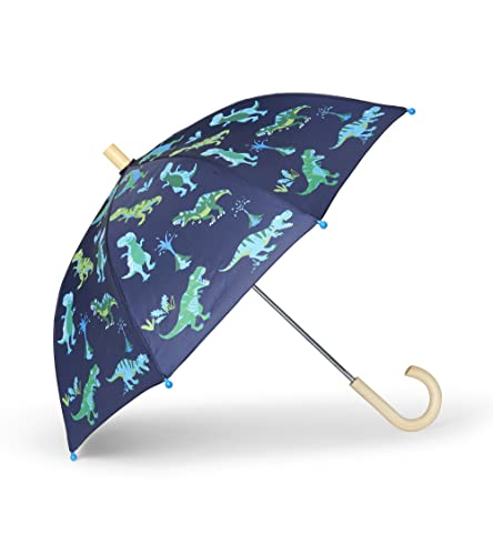 Hatley Jungen Regenschirm Printed Umbrella, Tyrannosaurus Rex - Sharptooth Rex, One Size von Hatley