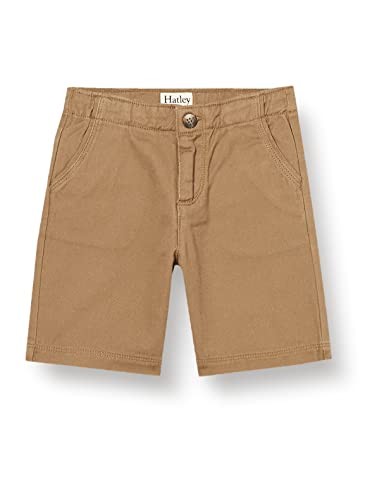 Hatley Jungen Twill Shorts Kochhose, Khaki, 98 von Hatley