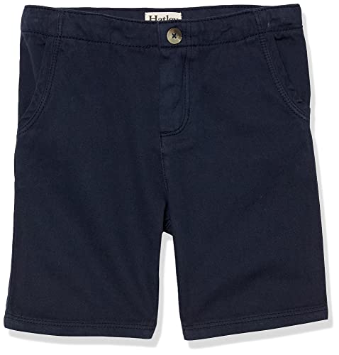 Hatley Jungen Twill-Shorts Kochhose, Navy, 8 Jahre von Hatley