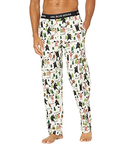 Little Blue House by Hatley Herren Pyjama Pants Pyjamaunterteil, May The Forest Be with You, X-Large von Little Blue House by Hatley