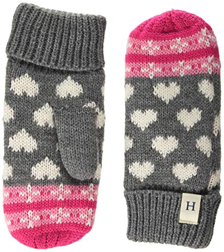 Hatley Mädchen Mittens Fäustlinge, Winter-Herzen, Klein (2-3 Jahre) von Hatley