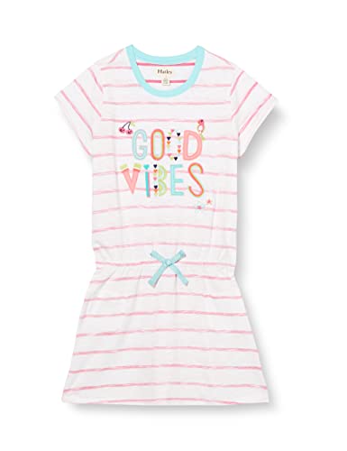 Hatley Mädchen tiefer Taille Kleid, Good Vibes, 3 Jahre von Hatley
