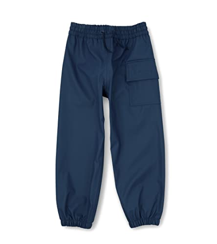 Hatley Unisex Kids Childrens Splash Pant-Classic Navy Regenhose, Blue, 7 Jahre von Hatley
