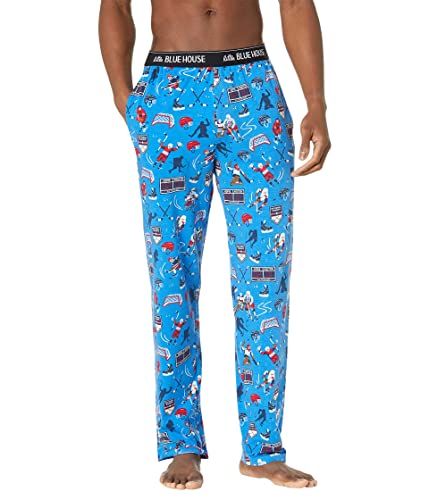 Hatley Herren Pyjamahose Pyjamaunterteil, Hockey-Champs, L von Hatley