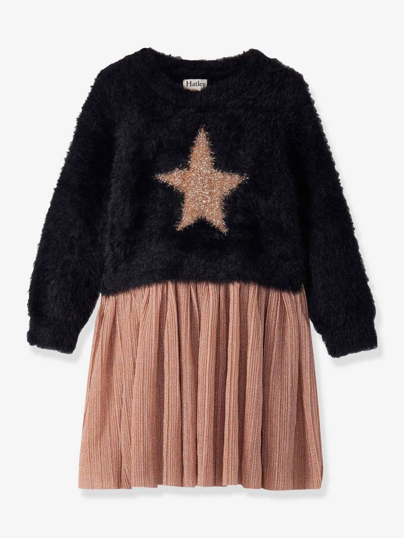 Mädchen Kleid mit Stern Hatley mokka von Hatley