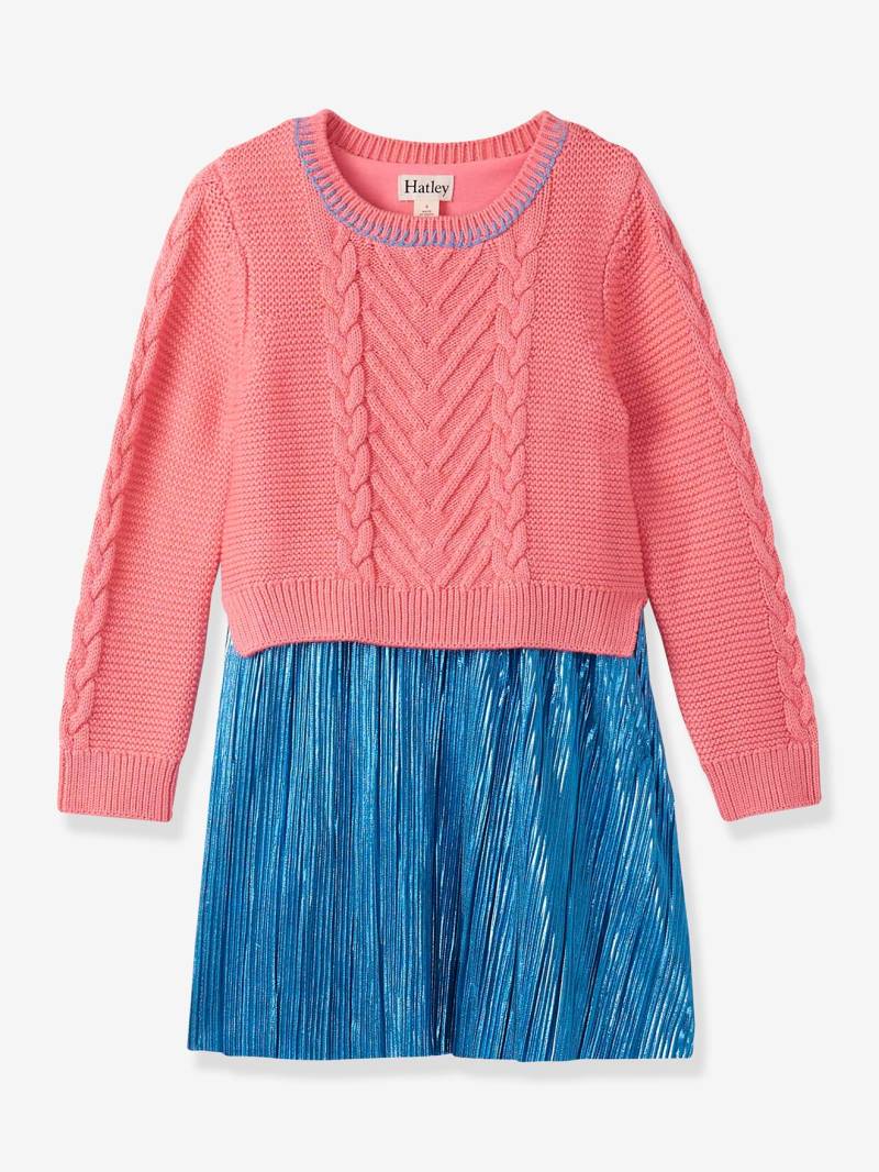 Mädchen Kleid mit Strickoberteil Hatley pudrig von Hatley