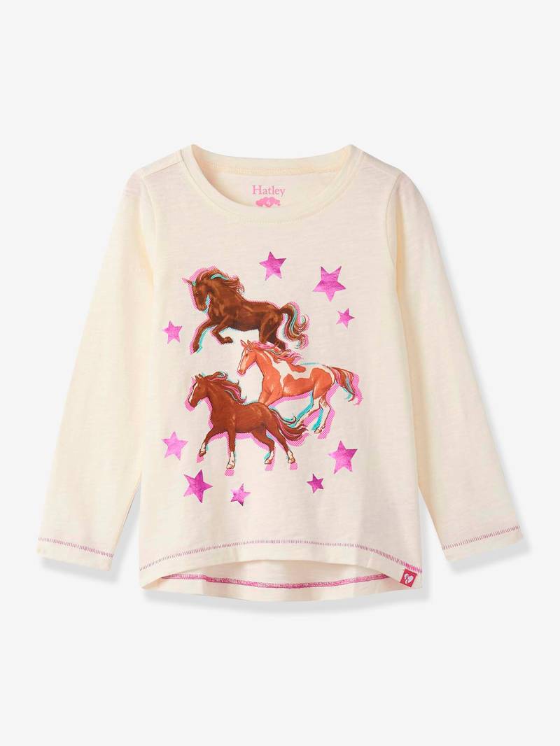 Mädchen Langarmshirt Pferde Hatley von Hatley