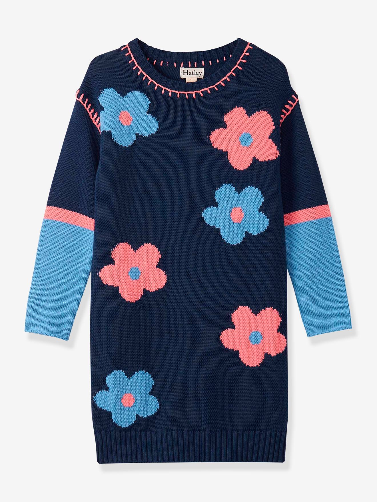 Mädchen Strickkleid mit Blumen Hatley von Hatley