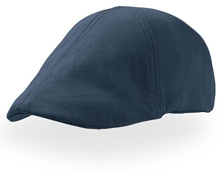 Hats of London Gatsby Street Flat Cap 100% Chino Baumwolle Erwachsene Unisex, navy, Einheitsgröße von Hats of London