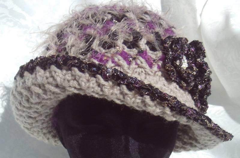 Breiter Krempe "Greta Garbo" Hut Für Den Winter von HatsbyCarolynn