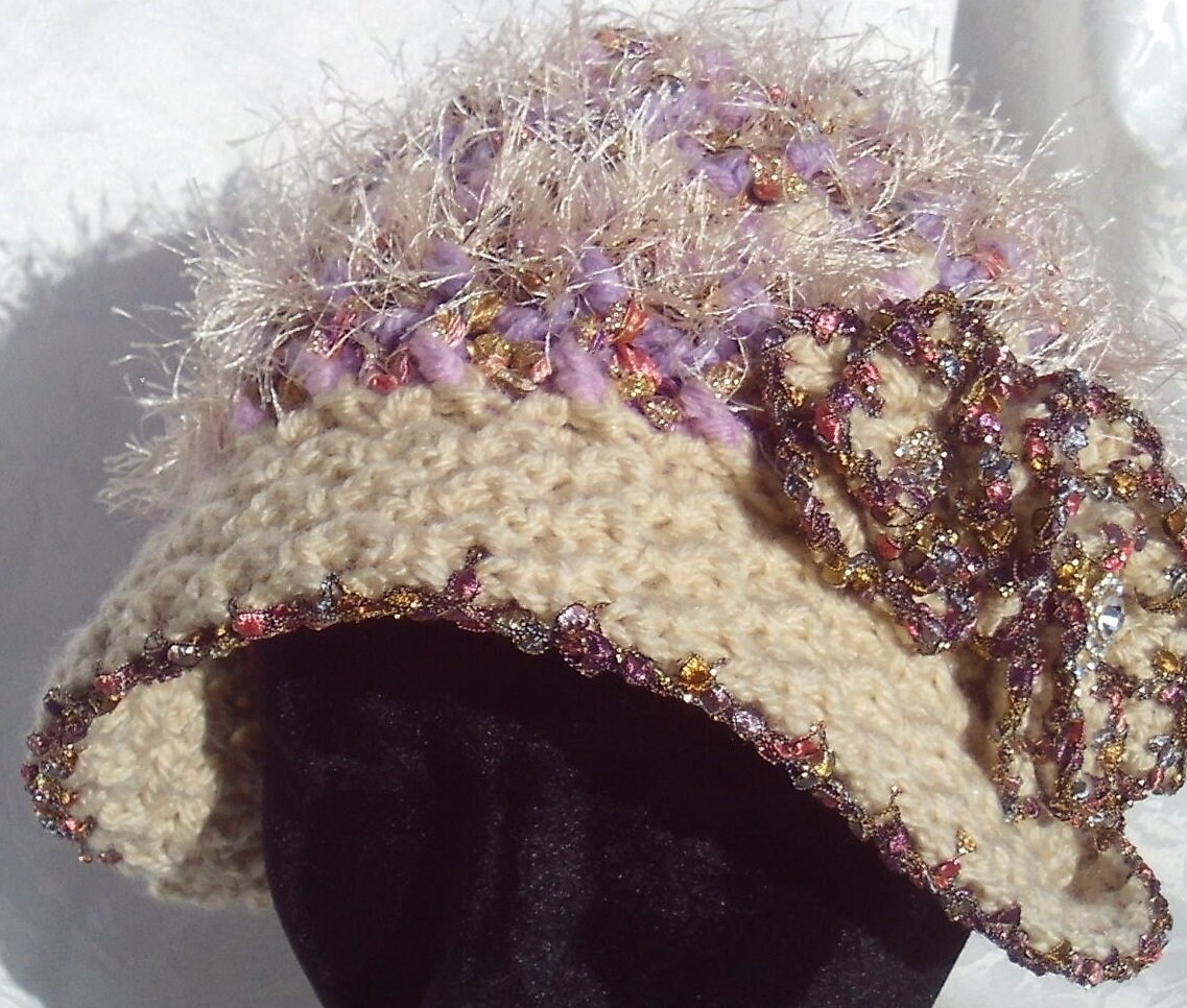 Ostern Bonnet Kurze Krempe "Flapper" Hut Für Ostern Bonnet Kurze Krempe "Flapper" Hut Für von HatsbyCarolynn