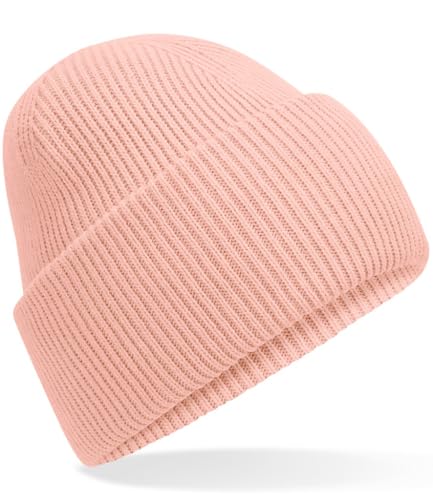 Hatstar Warme Damen Beanie Mütze | Herren Wintermütze | Strickmütze | Für Damen und Herren (Peach) von Hatstar