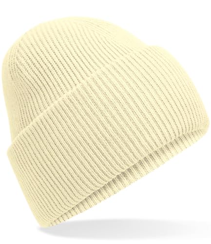 Hatstar Warme Damen Beanie Mütze | Herren Wintermütze | Strickmütze | Für Damen und Herren (Vanilla) von Hatstar