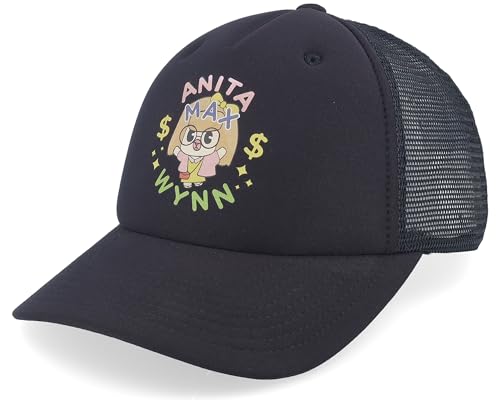 Hatstore Anita Max Wynn Foam Black Trucker Cap - Grösse: One Size - (55-60 cm) von Hatstore