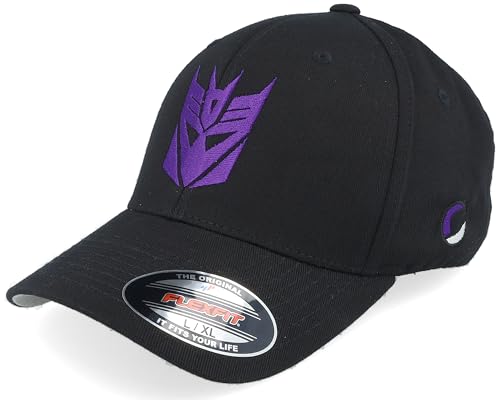 Hatstore Decepticons Logo Black Flexfit Cap - Grösse: L/XL - (58-61 cm) von Hatstore