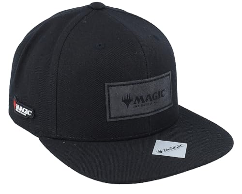 Hatstore MTG Logo Engraved Black/Black Snapback Cap - Grösse: One Size - (55-60 cm) von Hatstore