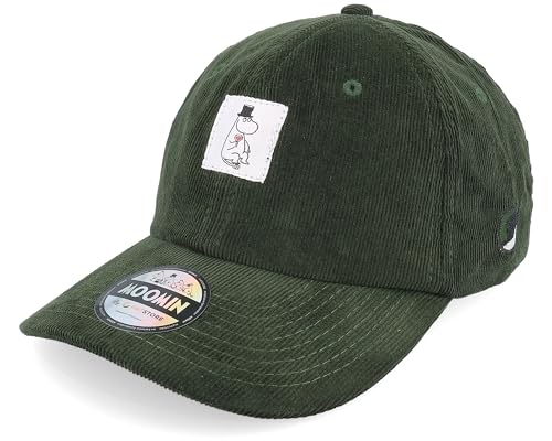 Hatstore Moomin Pappa Olive Cord Dad Cap Cap - Grösse: One Size - (55-60 cm) von Hatstore