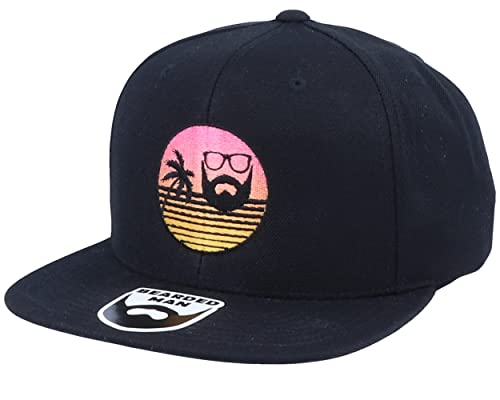 Hatstore Paradise Sunset Black Snapback Cap - Grösse: One Size - (55-60 cm) von Hatstore