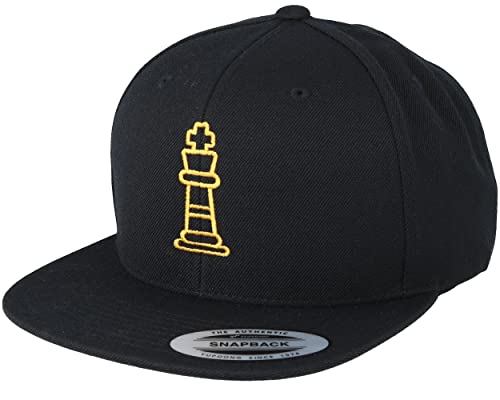 Hatstore Queen Chess Black Snapback Cap - Grösse: One Size - (55-60 cm) von Hatstore