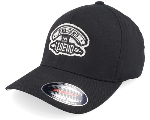 Hatstore Rogue Class Emblem Black Flexfit Cap - Grösse: L/XL - (58-61 cm) von Hatstore