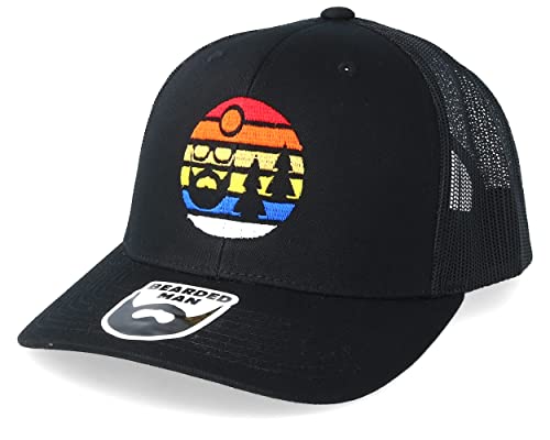 Hatstore Sunset Logo Black Trucker Cap - Grösse: One Size - (55-60 cm) von Hatstore