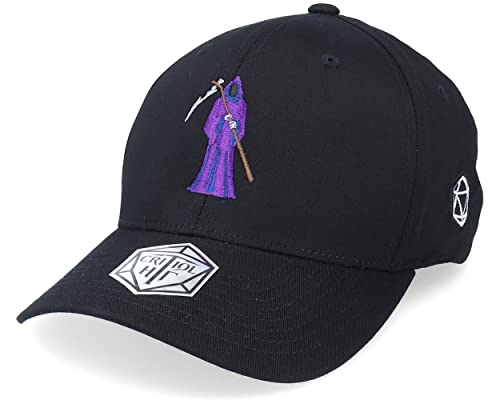 Hatstore The Grim Reaper Black Flexfit Cap - Grösse: S/M - (55-58 cm) von Hatstore