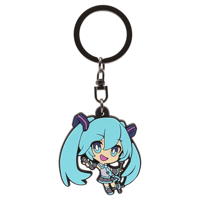 Hatsune Miku - Anime Schlüsselanhänger - Chibi - multicolor  - Lizenzierter Fanartikel von Hatsune Miku